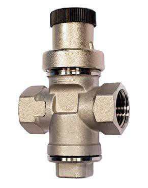 1/2" Reduktionsventil MiniSteel 1-5,5 bar - 1