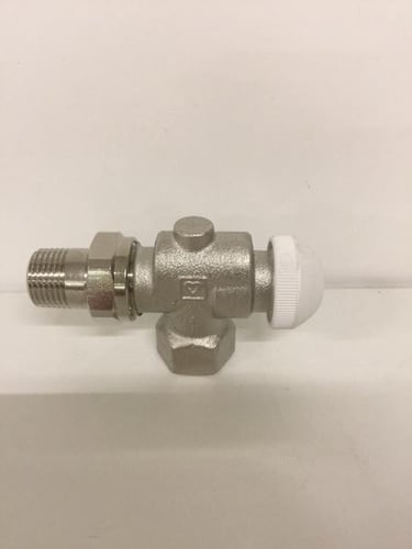 Herz TS-90 radiatorventil 1/2" omvendt vinkelløbende - 1