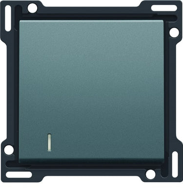 Tangent enkelt med linse steel grey coated - 1