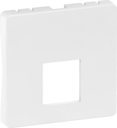 LK FUGA afdækning for Dataudtag for 1x Keystone RJ45 (Small/Large) 1 modul hvid - 1
