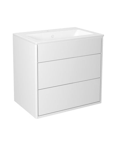 Gustavsberg Graphic møbelsæt m/vask 60 cm hvid - 1