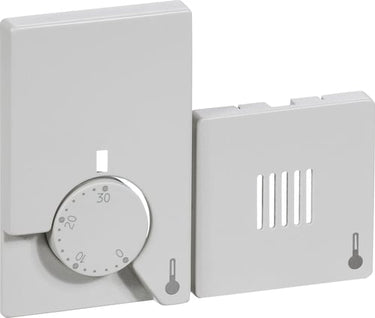 FUGA afdækning for termostat lysegrå - 1