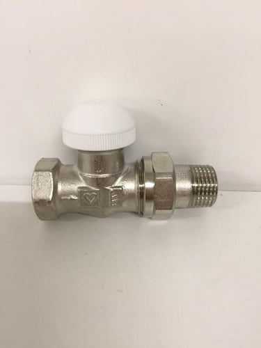 Herz TS-90 radiatorventil 1/2" ligeløbende - 1