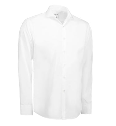 Seven Seas fine twill modern SS8 hvid str XL - 1