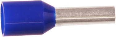 Isoleret ABIKO terminalrør KA2,5-12ETW 2,5mm² L12 Blå - 1