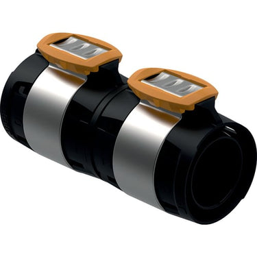 Geberit FlowFit kobling 50 mm sort PPSU - 1