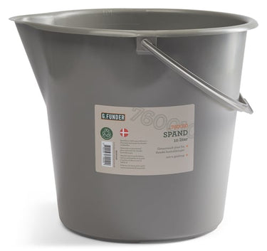 G. Funder Spand 10 liter i dansk genanvendt plast fra husholdninger - 1