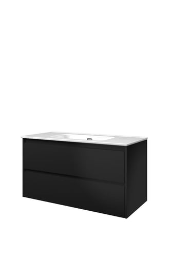 Sanibell Proline grebsfri møbelsæt 100x46cm matsort - 1