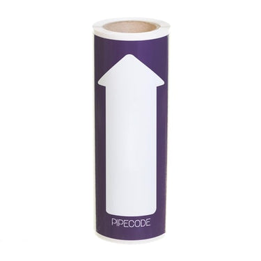 Pipecode rørmærke lilla nr. 60 160 mm x 10 m - 1