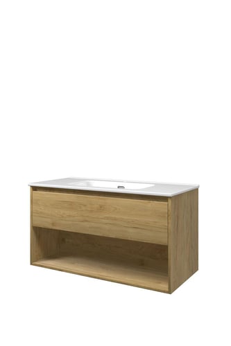 Sanibell Proline grebsfri møbelsæt 100x46cm ideal eg - 1