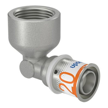 Uponor S-Press PLUS presvinkel 90° muffe/muffe 20 mm x 3/4" - 1