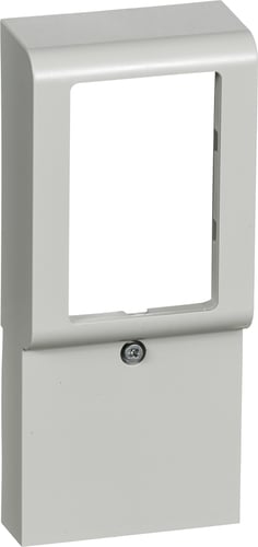 FUGA panelunderlag Softline dæksel 1,5 modul lysegrå - 1