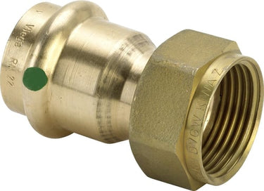 Viega Sanpress tilslutningsforskruning 18 mm x 3/4" rødgods - 1