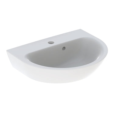 Geberit Renova håndvask 500 x 400 x 173 mm hvid porcelæn - 1