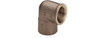 Viega overgangsvinkel 90° muffe/muffe 12 mm x 1/2" rødgods - 1