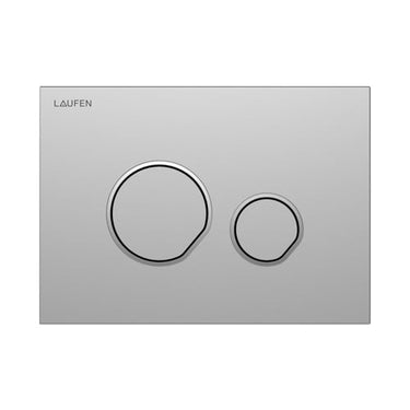 LAUFEN LIS betjeningsplade Duo AW105 matkrom - 1