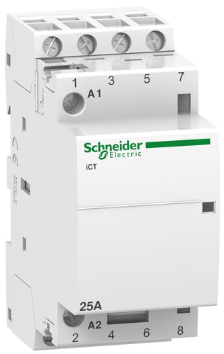 Acti9 Kontaktor iCT 25A 4NO 230V 36mm - 1
