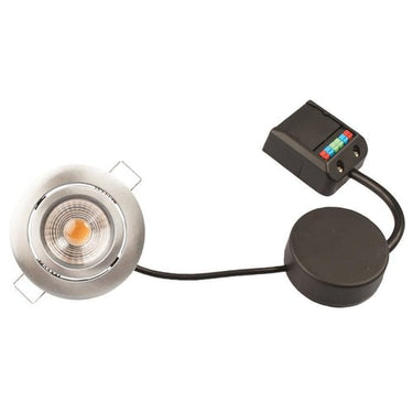 Claudia Downlight ISO Børstet Alu 2700K 280lm 4,5W Dæmpbar IP44 - 1