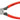 Knipex kabelsaks med dobbeltskær 95 11 165 A SB - 2