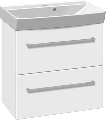 Dansani Mido møbelpakke 62 cm 2 sk mat hvid - 1