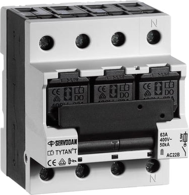 TYTAN T - Gruppeafbryder 2-63A 3P+N bulk 45 stk. - 1
