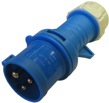 Cee 3 polet stikprop 16A IP44 blå - 1