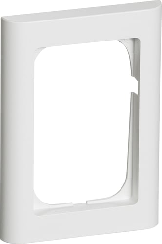 FUGA ramme Softline 68 1,5 modul hvid - 1