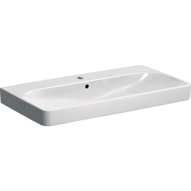 Geberit Smyle håndvask 900x165x480mm t/møbel/bolt hvid porcelæn KeraTect 500.251.01.8 - 1