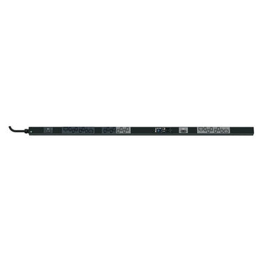 Powerpanel MS Vertikal 230V/32A 20xC13+4xC19 med 3m ledning sort - 1