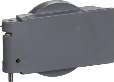 Drejeafbryder IP44-55 indsats låg for stikkontakt grå/mørkegrå - 1