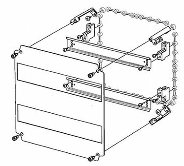 Din-skinne indsats OD-1 - 1