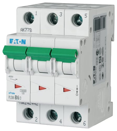 Automatsikring 6A 3P C 3M 6KA - 1