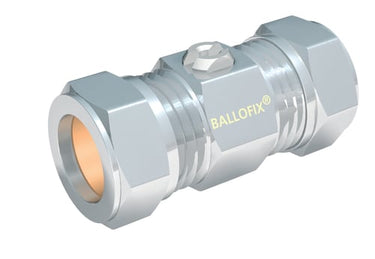 Broen Ballofix med håndtag klemmering kobling 10x12/8mm - 1