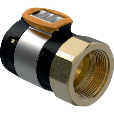 Geberit FlowFit overgang 63mmx2" mf blyfri siliciumbronze - 1