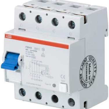 PFI fejlstrømsafbryder 80A 4 polet udløsestrøm 300mA Type B 400V AC/DC 70mm bred - 1