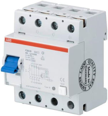 PFI fejlstrømsafbryder 80A 4 polet udløsestrøm 300mA Type B 400V AC/DC 70mm bred - 1