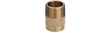 Viega overgang muffe/nippel 42 mm x 1 1/4" rødgods - 1