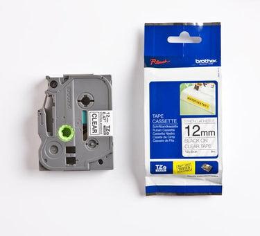 Tape Brother sort/klar TZE S131 12 mm - 1