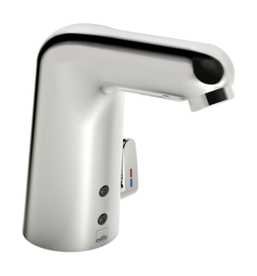 Oras Medipro berøringsfrit håndvaskarmatur 9/12 volt med temperaturregulering - 1