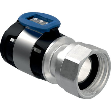 Geberit FlowFit overgang 16mmx1/2" oml sort - 1