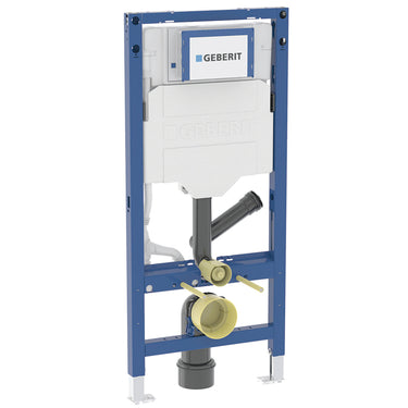Geberit Duofix monteringselement/cisterne stål 1120x500x120mm t/hængetoilet - 1