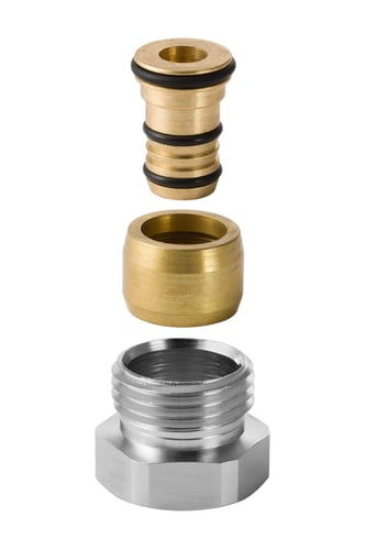 Geberit Mepla union med udvendigt gevind d=16 mm 641.513.00.1 - 1
