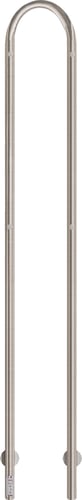KRISS KRISS Duo Plus håndklædetørrer 1480x190mm bør rf stål - 1