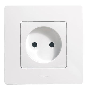 Niloé stikkontakt 2 POLET HVID - 1