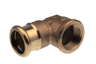 Vinkel VSH 90° muffe/muffe 15 mm x 1/2" CU - 1