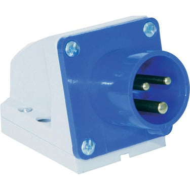 PCE CEE apparatindtag væg 3P 16A 230V - 1