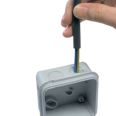 Membrandåse JB 2,5 mm² IP65 hvid - 1