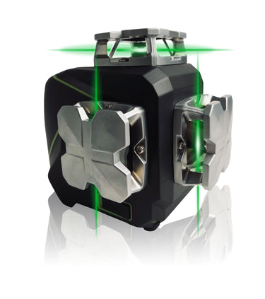 Elma Laser x360-3 med 3 stk. 360˚ grønne linjer for ekstra synlighed - 1