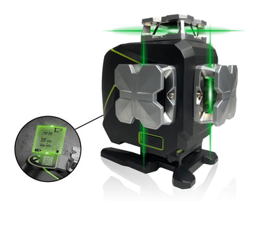 Elma Laser x360-4 med 4 stk. 360˚ grønne linjer for ekstra synlighed - 1