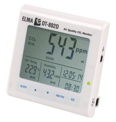 Elma DT802D CO2 monitor/datalogger - 1
